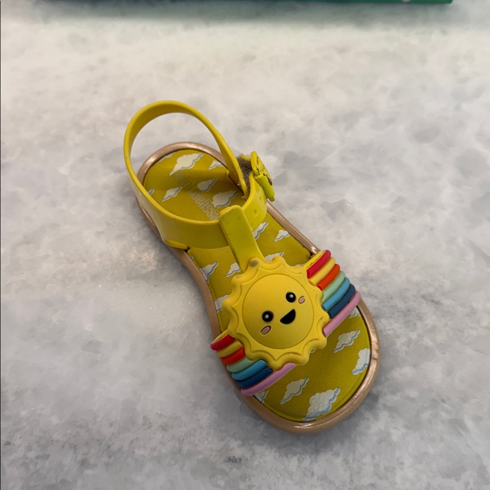 Mini Melissa Rainbow and Sun Sandals 🌈☀️ - Picture 2 of 7